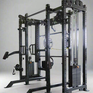Ultimate Multi function Power Rack Pin Loaded Cable System Modular Power Rack System