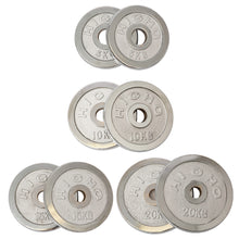 Load image into Gallery viewer, 100kg Cast Iron Plates Bundle (5/10/15/20) - Oli Joy Sports 
