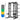 Multifunctional Squat Rack Bundle - 100kg Colour Weight Plates & Barbell - Oli Joy Sports 