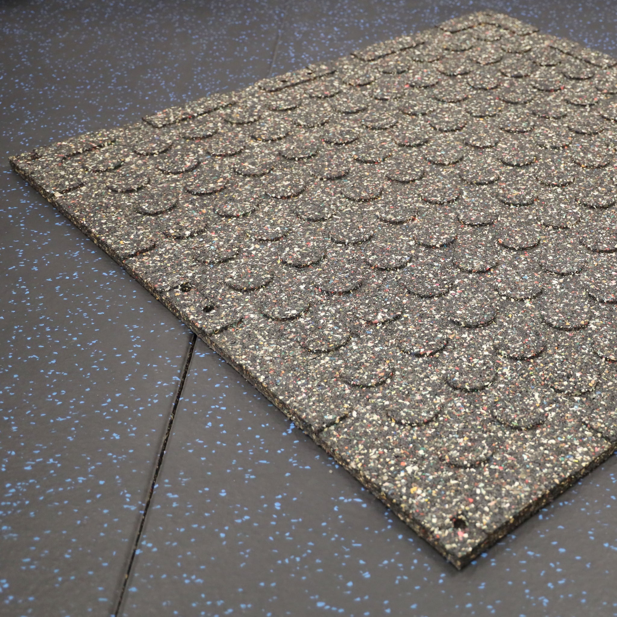 Pre Order 6PCS* 20mm Flooring Mat Soft Rubber Gym Flooring 1Mx 1M Tiles Mat - Oli Joy Sports 