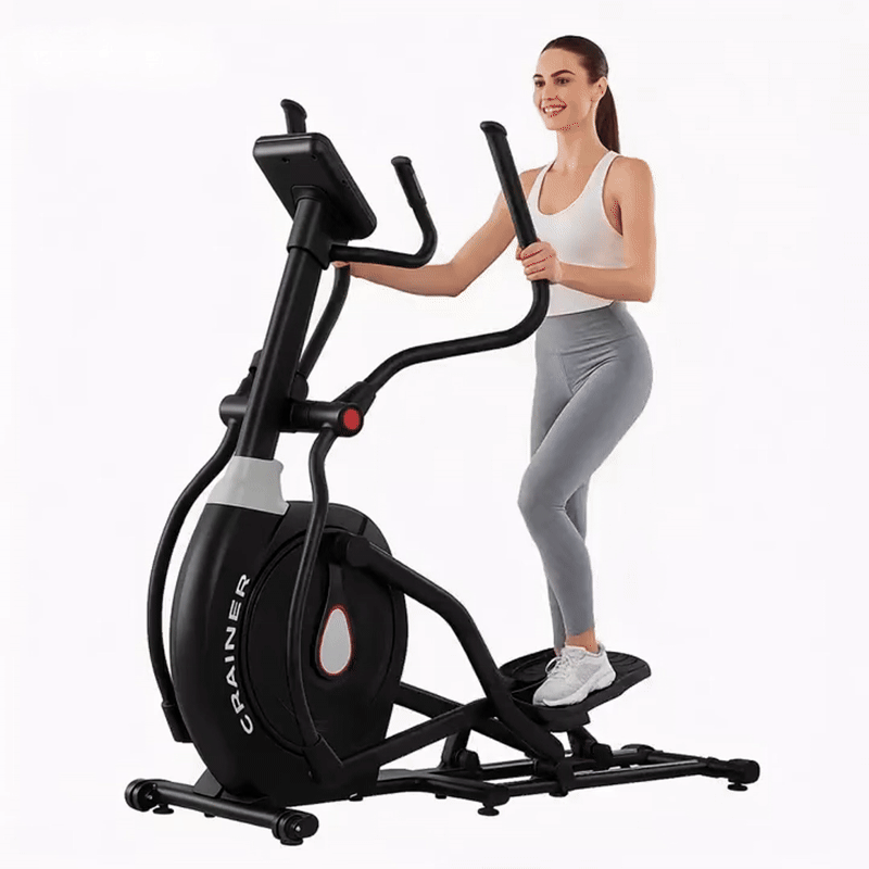 Oli Joy StrideMax 500 — Front-Drive Elliptical, 500 mm Stride, 16-Level Resistance
