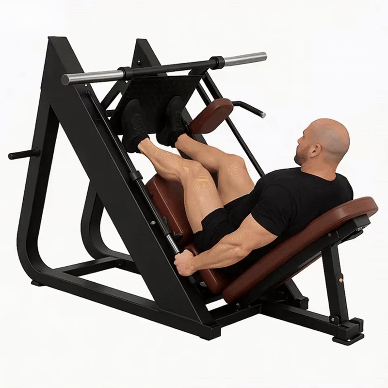 Oli Joy ProPress 45 — Commercial 45° Leg Press & Hack Squat (2-in-1)