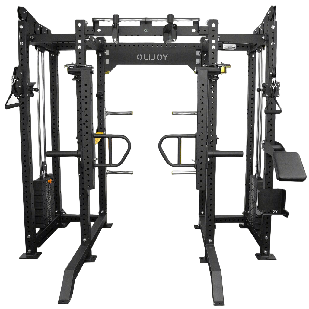 Ultimate Multi function Power Rack Pin Loaded Cable System Modular Power Rack System
