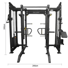 Load image into Gallery viewer, Ultimate Multi function Power Rack Pin Loaded Cable System Modular Power Rack System
