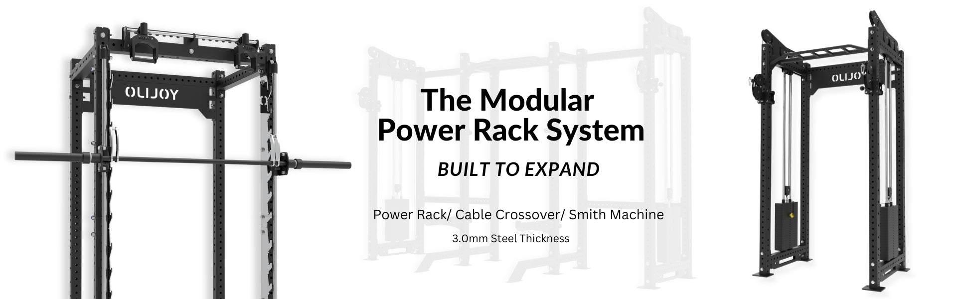 Modular Power Rack Systems - Customizable Fitness Racks | Oli Joy ...