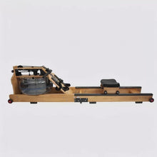 Load and play video in Gallery viewer, Oli Joy FlowWood — Foldable Wooden Water Rower (Adjustable Resistance)
