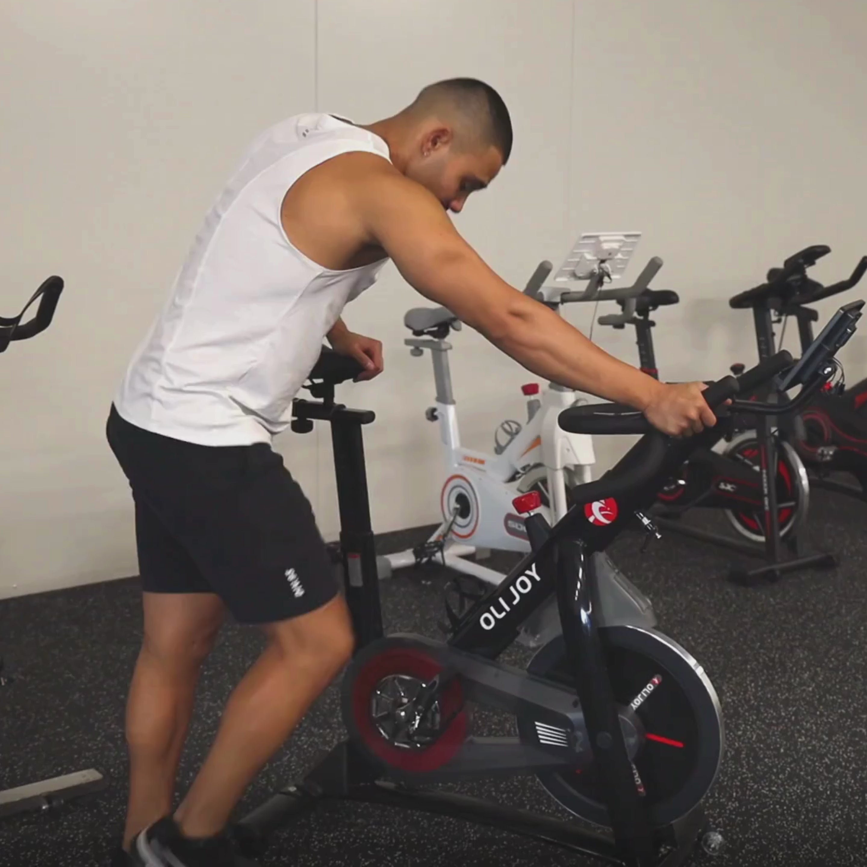 6KG Flywheel Spin Exercise Bike Magnetic Adjustable Resistance System