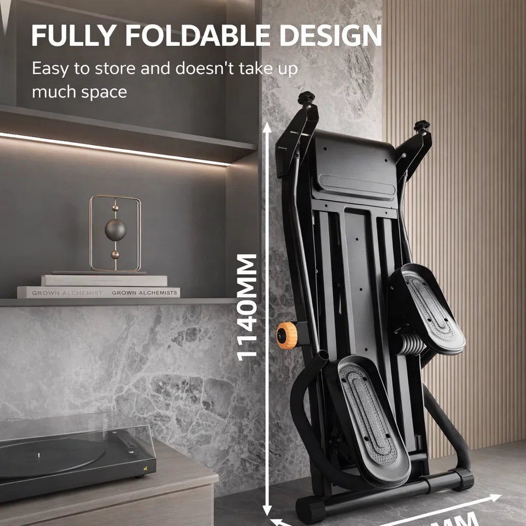 Oli Joy Magnetic Vertical Stair Climber — 8-Level Magnetic Resistance for Home Gym