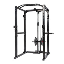 Load image into Gallery viewer, 5108 Commercial Grade Power Rack Cage Bundle with Cable Crossover
