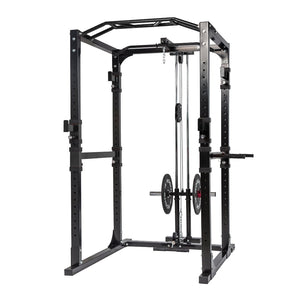 5108 Commercial Grade Power Rack Cage Bundle with Cable Crossover