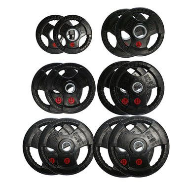 155kg Olympic Weight Plates Bundle (2.5/5/10/15/20/25) - Oli Joy Sports 