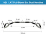 Multi Gym Cable Attachments - Oli Joy Sports 