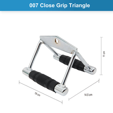 Close Grip Triangle Cable Bar Cable Attachment - Oli Joy Sports 
