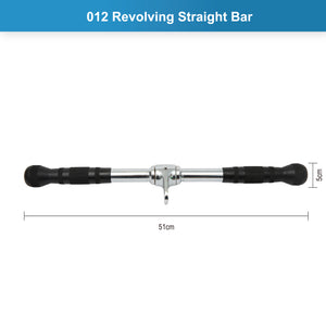 Steel Revolving Straight Bar Cable Attachment