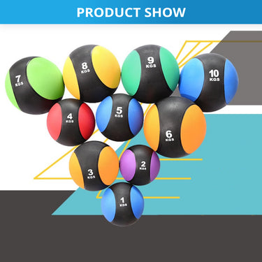 Rubber Medicine Ball - Oli Joy Sports 