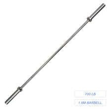 Load image into Gallery viewer, 1.8M Olympic Weight Barbell Bar 15KG 700LB
