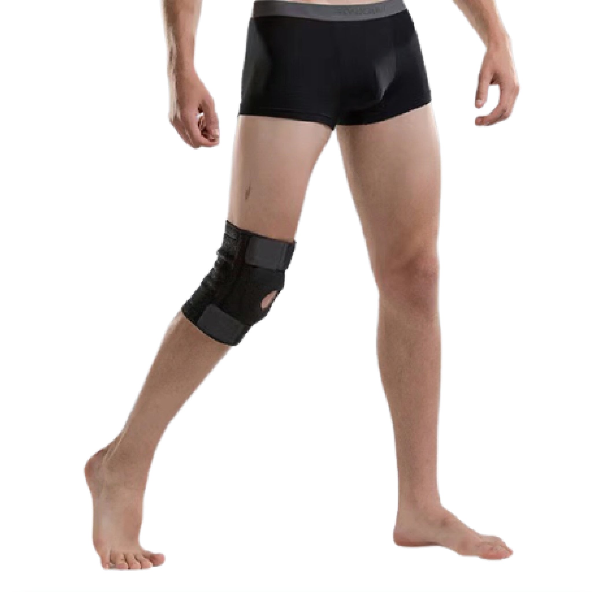 Elastic Knee Support Open-Patella Brace - Oli Joy Sports 