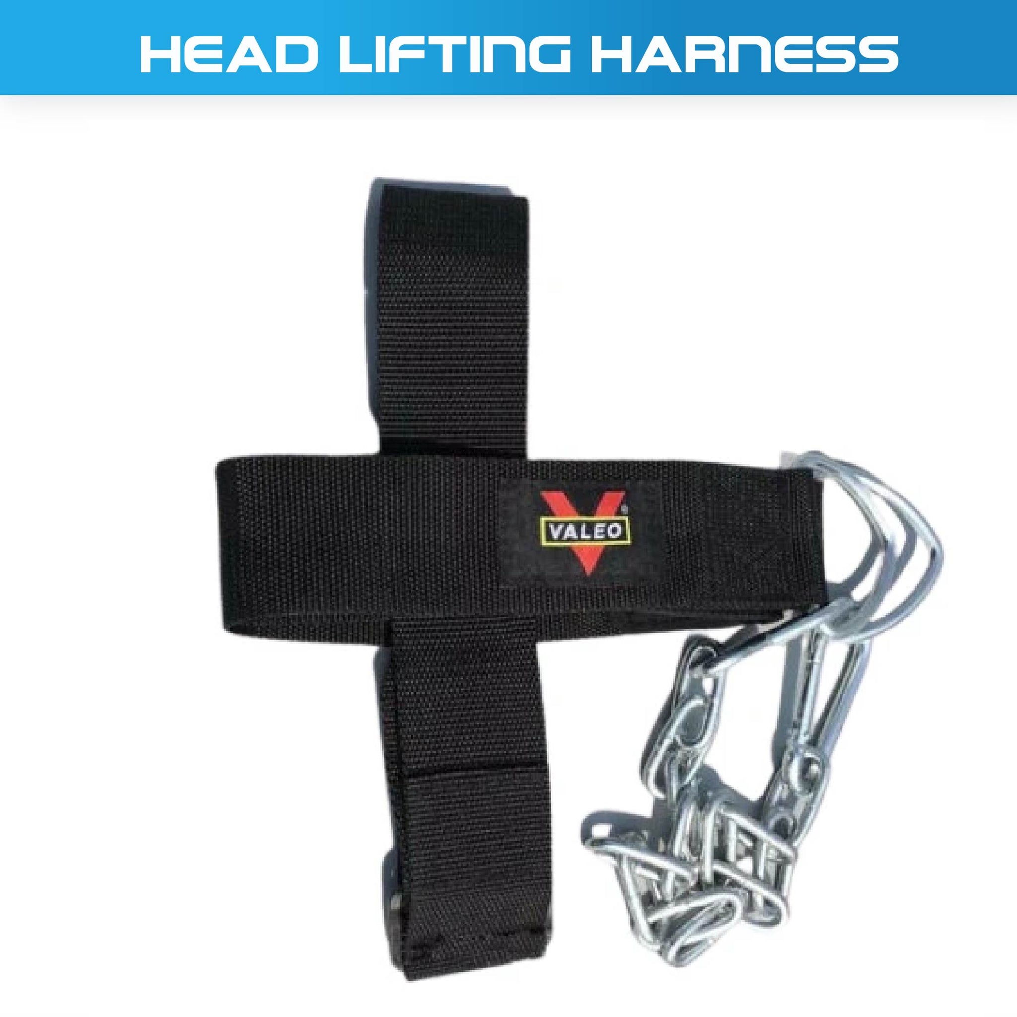 Head Harness Neck Strength Strap Weight Lifting Exercise Chain Belt - Oli Joy Sports 
