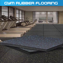 Load image into Gallery viewer, Soft Rubber Gym Flooring Tiles Mat
