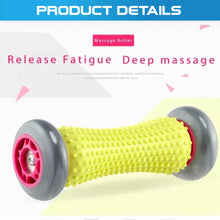 Load image into Gallery viewer, Foot Massage Roller Pain Relieve Stress Soft Rubber Plantar Fasciitis Stick
