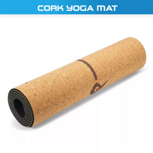 Load image into Gallery viewer, Cork Yoga Mat 6mm Anti-Slip
