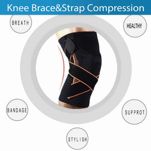Elastic Sports Stretch Knee Brace Protector