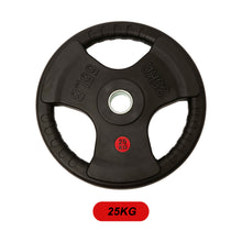 Load image into Gallery viewer, 140kg Olympic Weight Plates &amp; Barbell Bundle (2.2m bar) - Oli Joy Sports 
