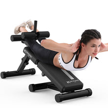 Load image into Gallery viewer, Adjustable Foldable Sit Up AB Bench
