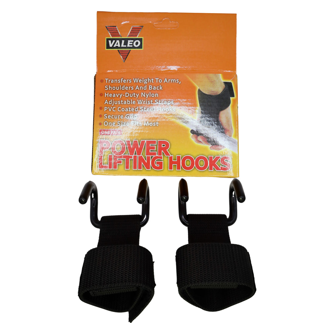 Heavy Weight Lifting Power Hooks Wrist Support Bar Strap Gripper Gym Gloves