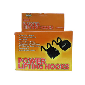 Heavy Weight Lifting Power Hooks Wrist Support Bar Strap Gripper Gym Gloves