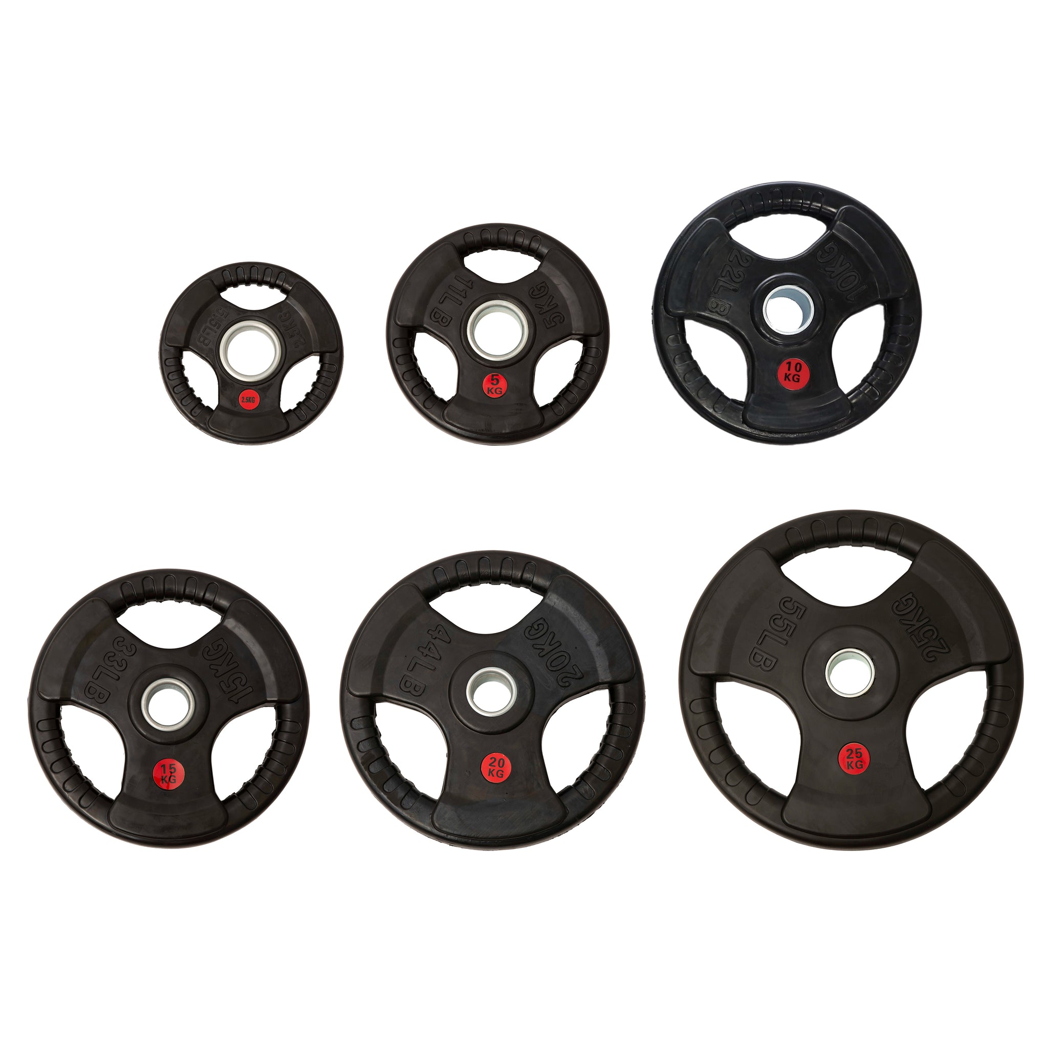 Olympic Rubber Weight Plates - Oli Joy Sports 