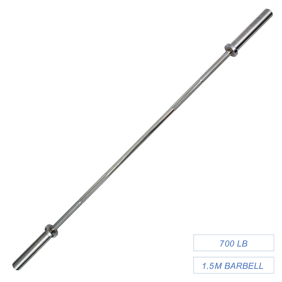 OLI JOY 1.5M Olympic Weight Barbell 12KG 700LB
