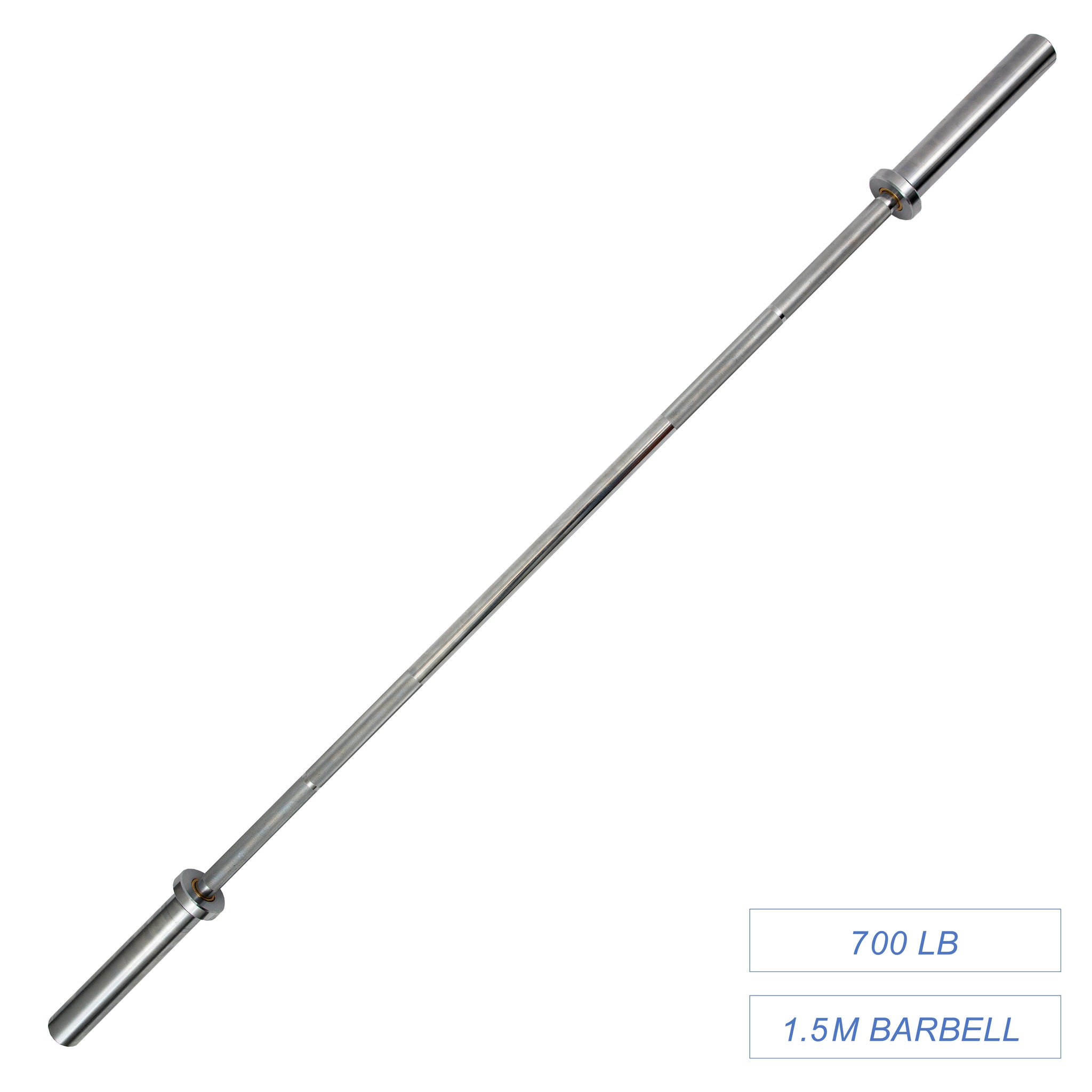 1.5M Olympic Weight Barbell Bar 12KG 700LB - Oli Joy Sports 