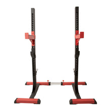 Load image into Gallery viewer, Adjustable Squat Rack Weight Lifting Stand
