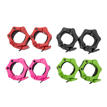 2PCS 50mm Barbell Clamp Collar Clip Plastic - Oli Joy Sports 