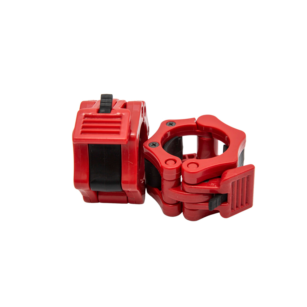 2PCS 50mm Barbell Clamp Collar Clip Plastic - Oli Joy Sports 