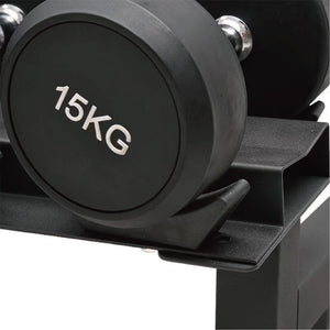 2 Layers Dumbbell Storage Rack Adjustable Space