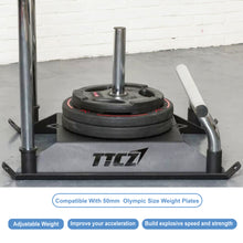 Load image into Gallery viewer, Fitness Power PRO Black Speed Sled
