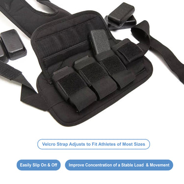 10KG/20KG Adjustable Weighted Vest - Oli Joy Sports 