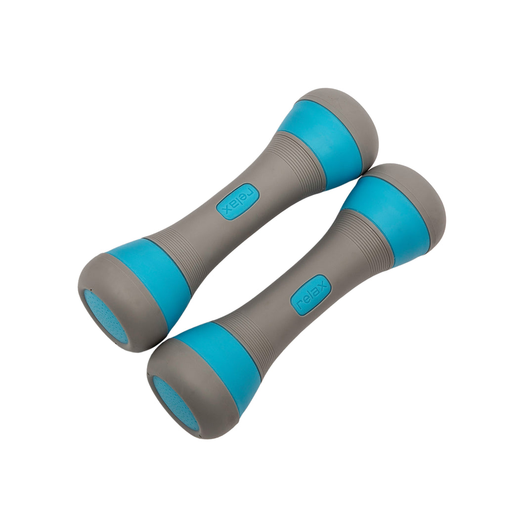 A Pair Of 1KG to 2KG Adjustable Dumbbells with Metal Weight Blocks Set (Small Size)
