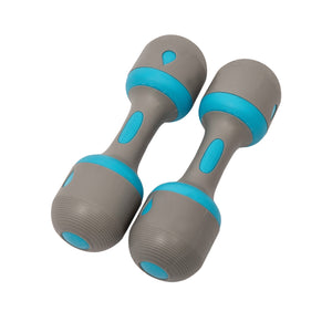 A Pair Of 1KG To 5KG Adjustable Dumbbells With Metal Weight Blocks Set (Large Size)