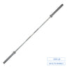 2M Elite Olympic Weight Barbell 15KG 1500LB Silver - Oli Joy Sports 