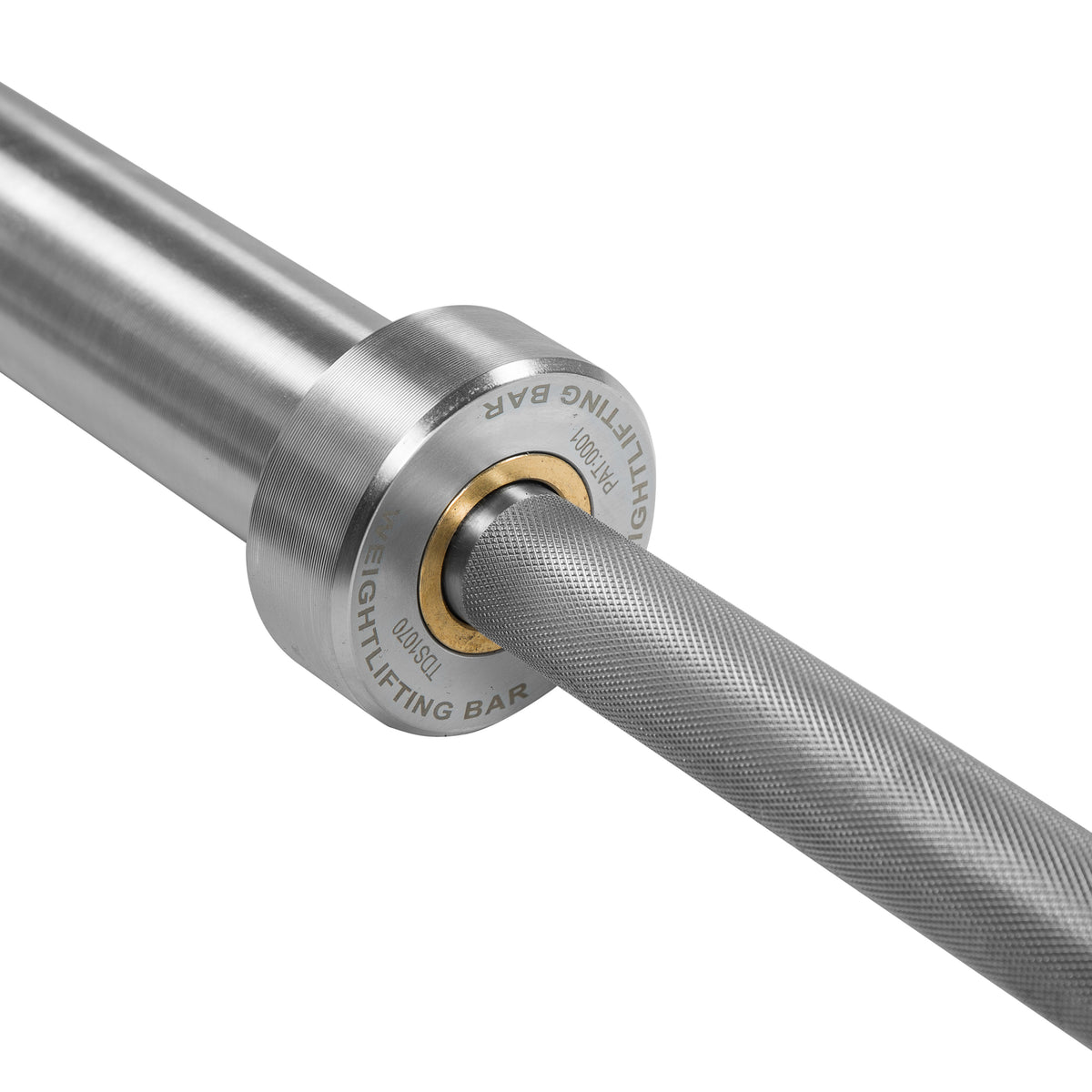 2M Elite Olympic Weight Barbell 15KG 1500LB Black