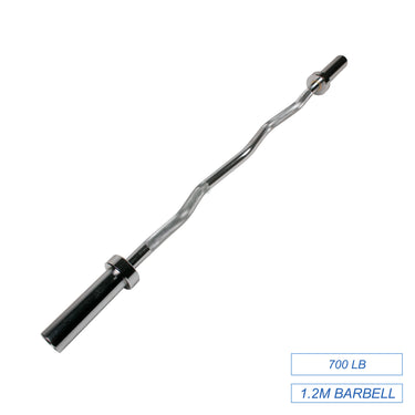Olympic 1.2M Curl Barbell 10KG 700LB - Oli Joy Sports 