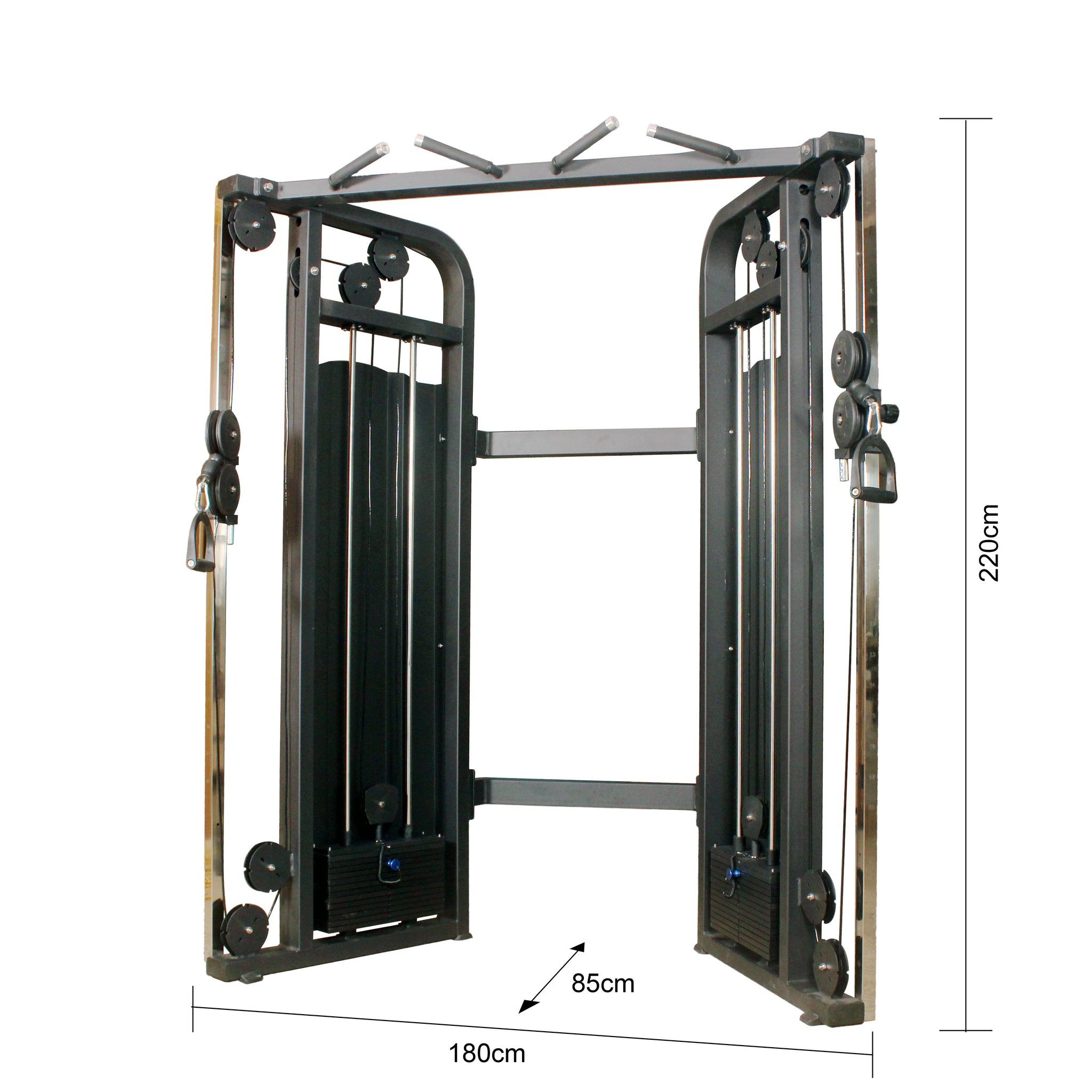Cable Crossover Station Pin Loaded & Functional Trainer Machine - Oli Joy Sports 