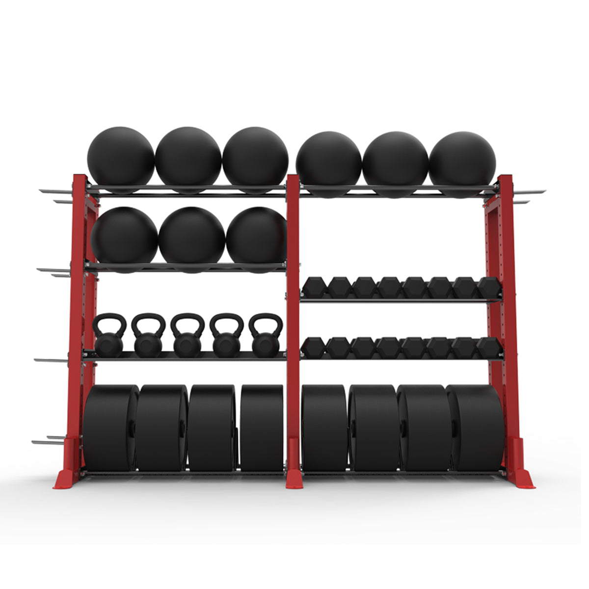Combo Weights Storage Rack – Multipurpose Organizer – Oli Joy Fitness