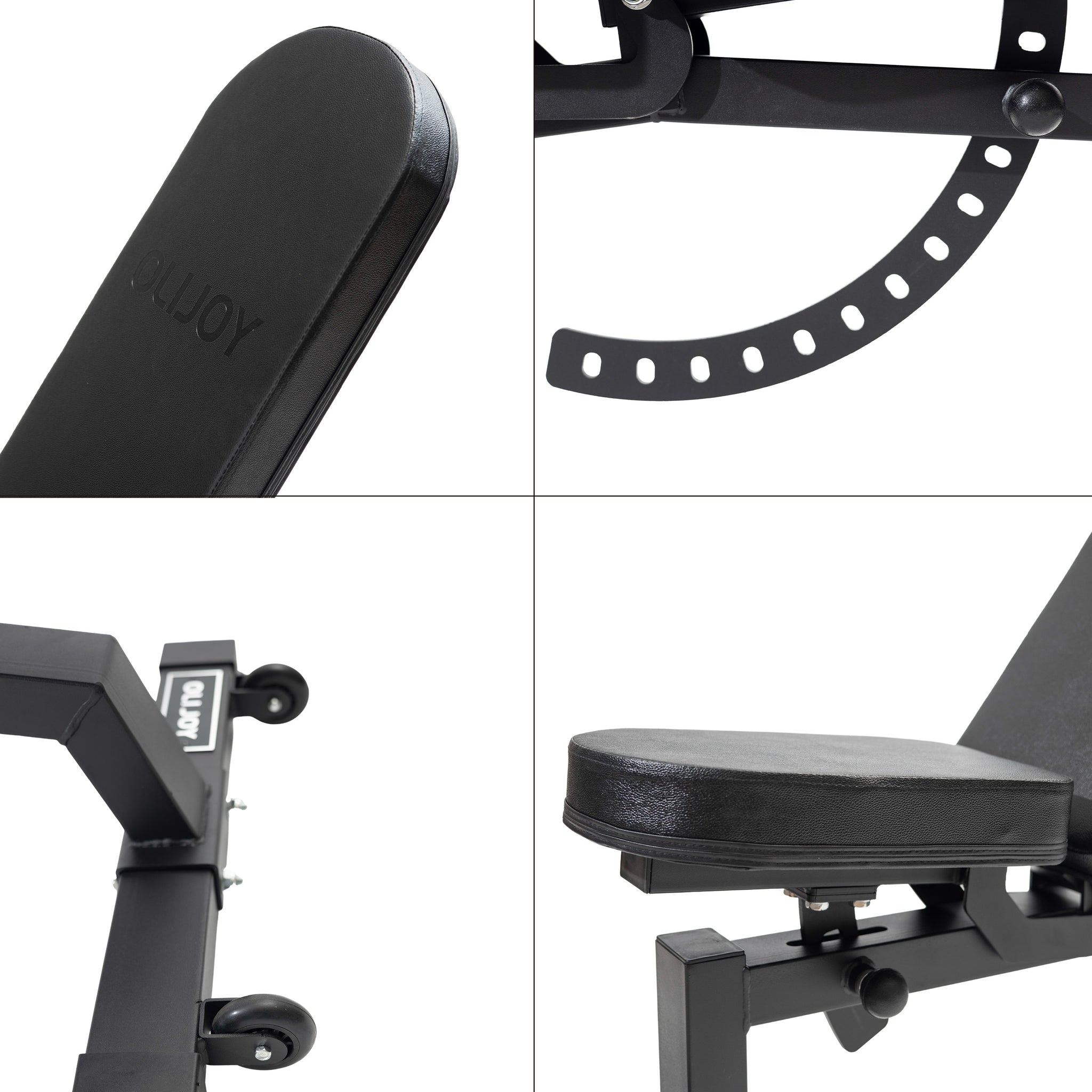 OliJoy Commercial Grade Adjustable Incline / Decline Flat Bench - Oli Joy Sports 