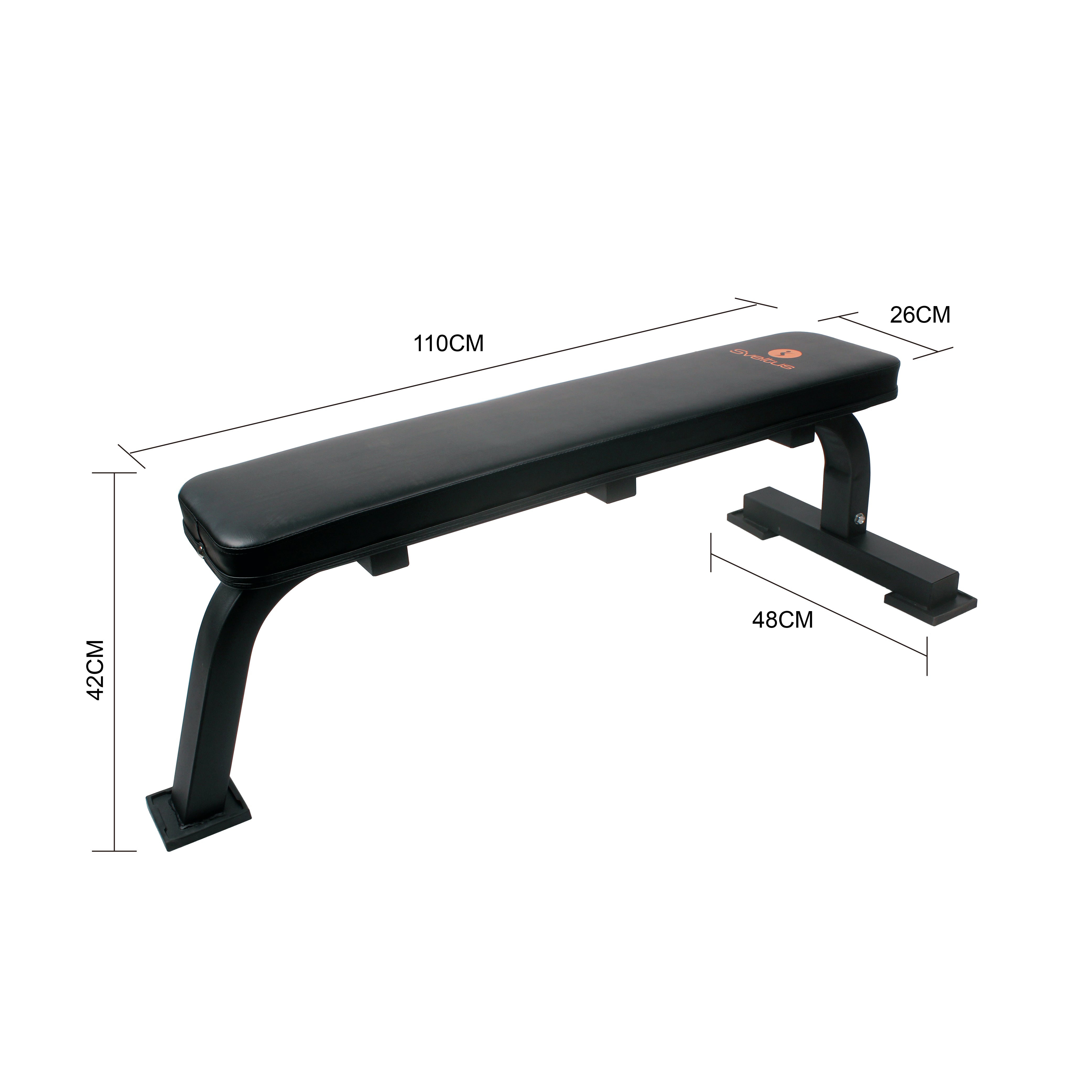 Professional Fitness Flat Weight Bench - Oli Joy Sports 