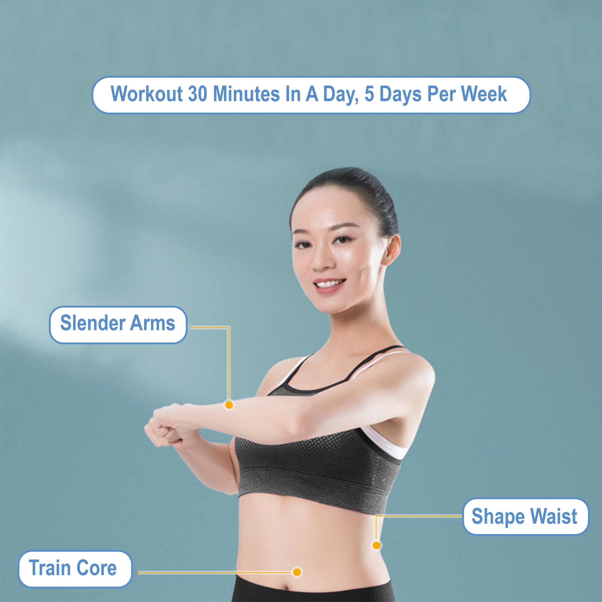 Fitness Twist Disc Waist Twisting Board - Oli Joy Sports 