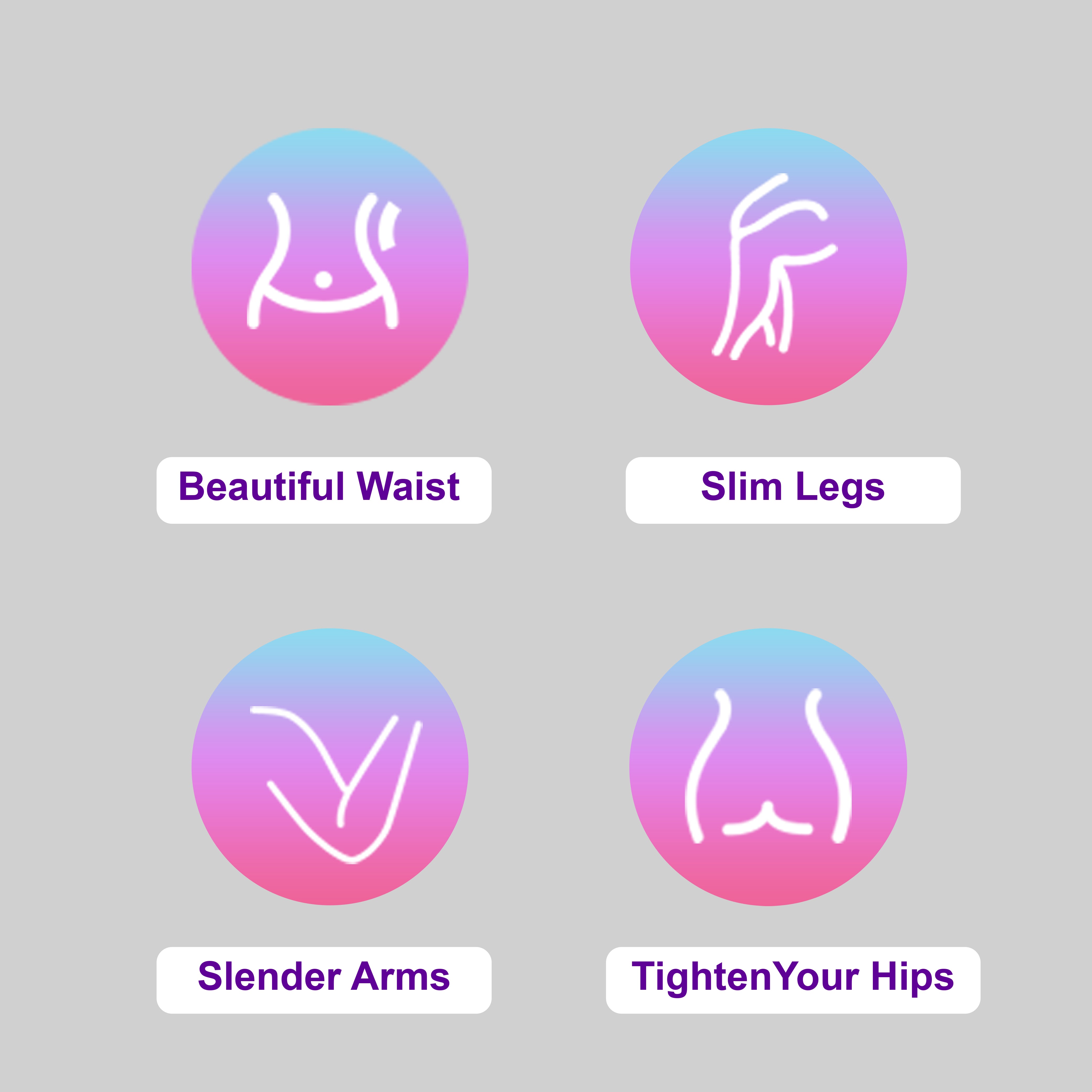 Smart Weighted Hula Hoop Never Fall Hula Hoop - Oli Joy Sports 